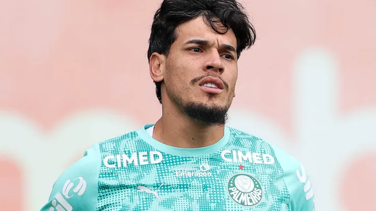 Gustavo Gómez treina na Academia: O capitão está pendurado junto com mais cinco importantes jogadores - Foto: Cesar Greco/Palmeiras/by Canon