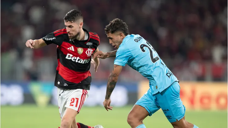 - Jorginho jogador do Flamengo durante partida contra o Santos