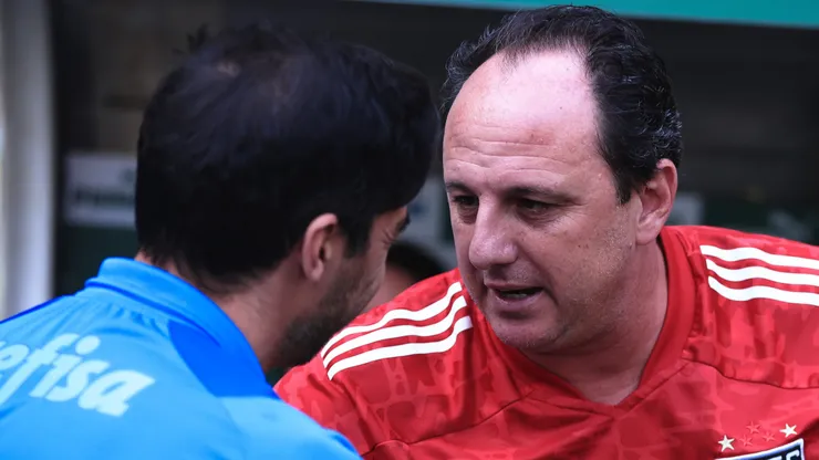 Rogério Ceni foi o treinador que mais venceu Abel Ferreira pelo Palmeiras desde 2020