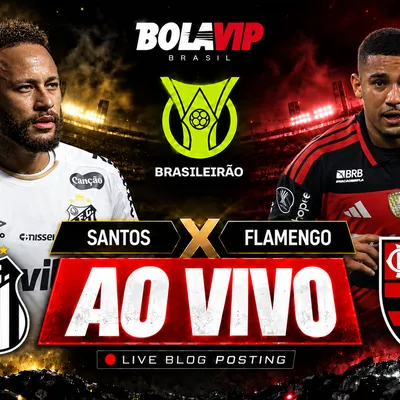 Santos 0 x 0 Flamengo: AO VIVO