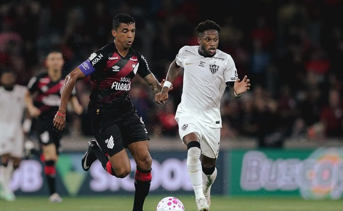 Atlético-MG empata em 2 a 2 com o Athletico-PR na Arena da Baixada pelo Brasileirão