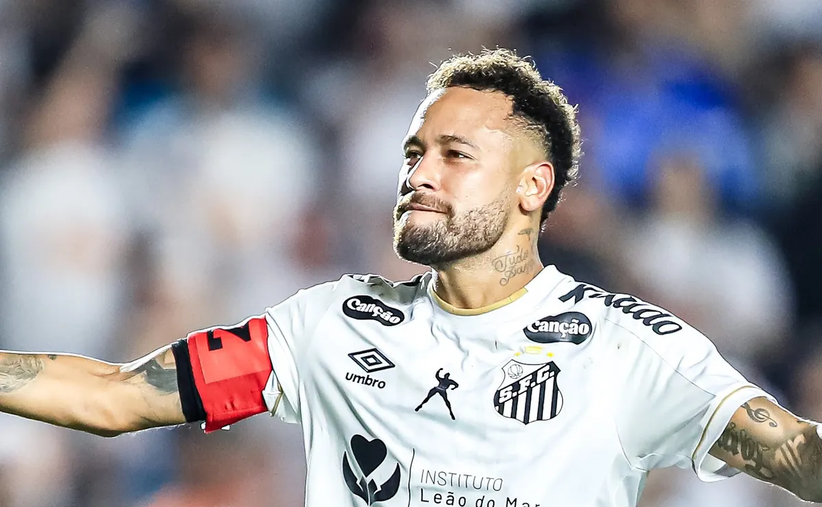 Análise: Neymar comanda reação do Santos e marca duas vezes para impedir derrota para o Flamengo