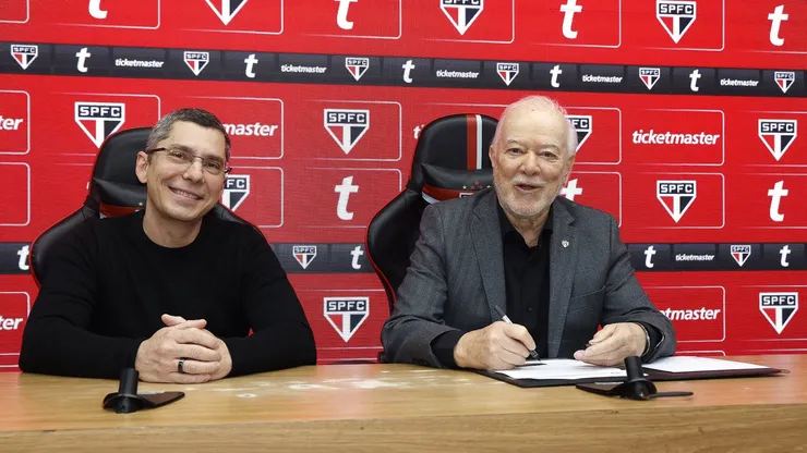 São Paulo e Ticketmaster assinaram por cinco anos - Foto: X oficial do São Paulo