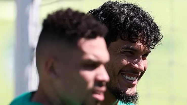 Paulinho avançou em recuperação de lesão na coxa, mas Gómez fará exames no punho e vira dúvida para Dérbi - Foto: César Greco/Ag. Palmeiras
