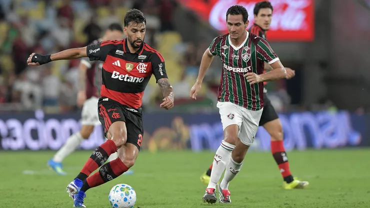 Flamengo x Fluminense. Foto: Thiago Ribeiro/AGIF