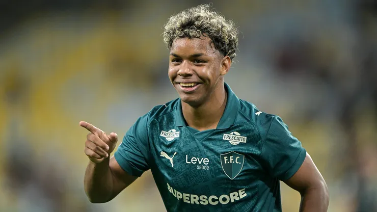 Wesley Natã jogador do Fluminense durante partida contra o Coritiba. Foto: Thiago Ribeiro/AGIF