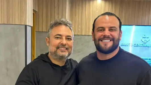 Foto: Rerodução/Instagram – Cicero Brito ao lado de Mattos em postagem na rede social.