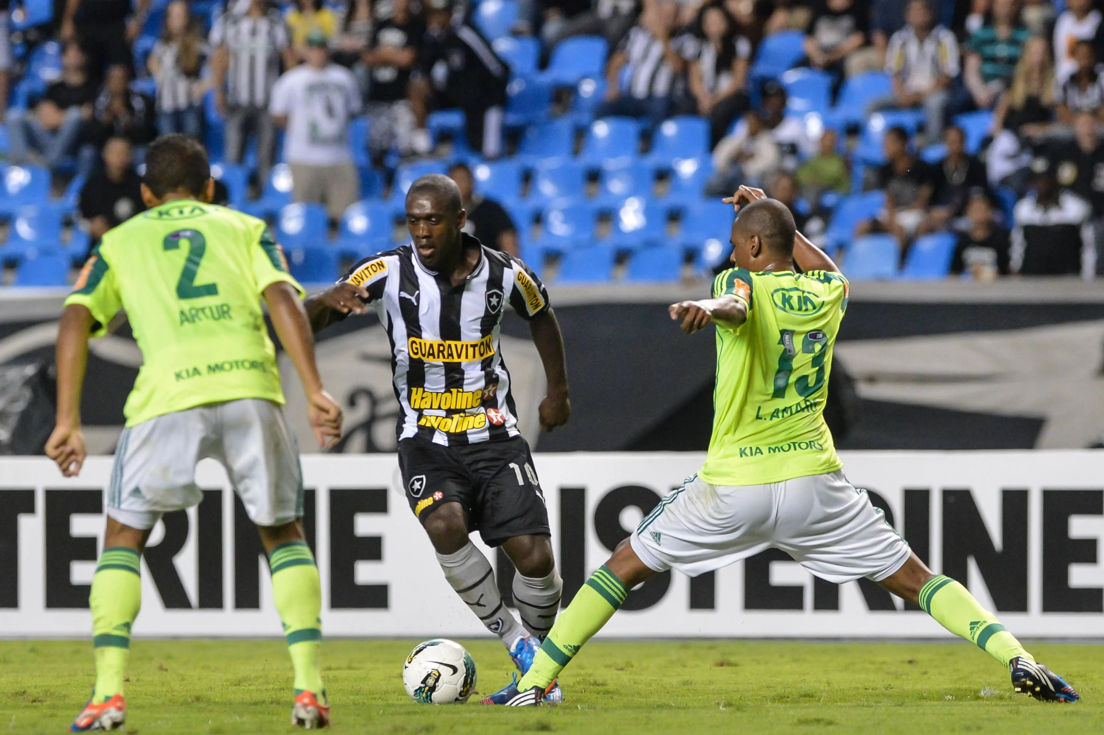 Seedord enfrentou o Palmeiras em 2012 duas vezes quando ainda jogava pelo Botafogo – Foto: IMAGO / Fotoarena