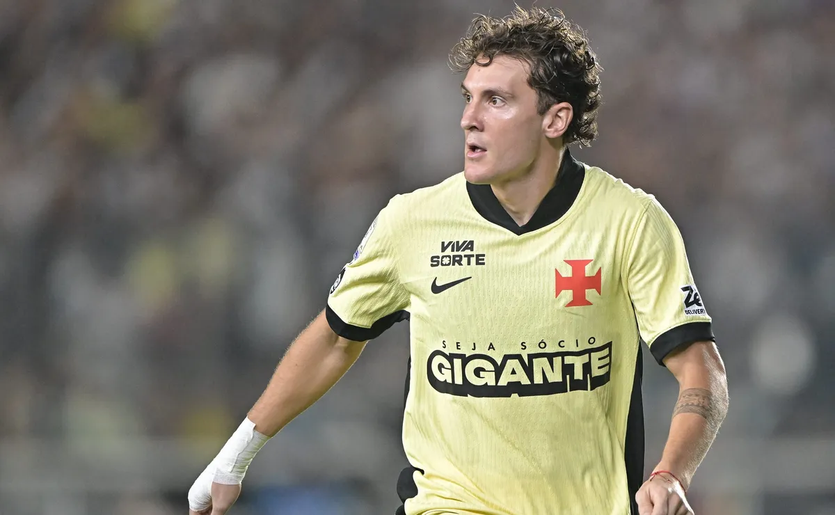 Colidio sente dores na coxa e vira preocupação no Vasco em fase decisiva da temporada