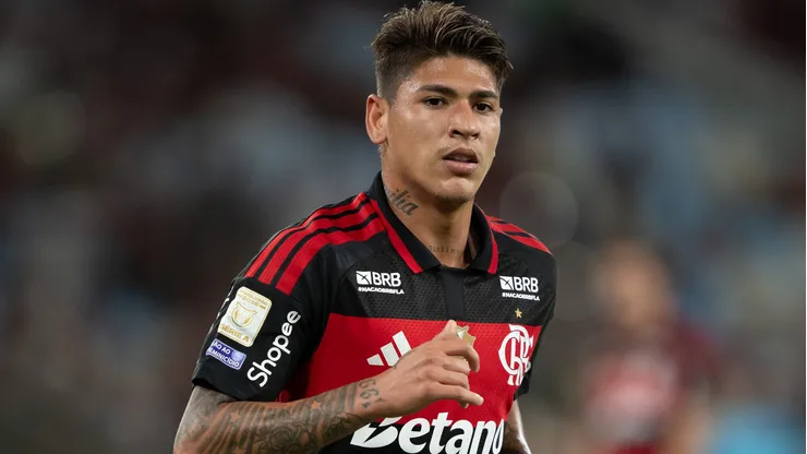 Carrascal jogador do Flamengo durante partida contra o Mirassol no estadio Maracana pelo campeonato Brasileiro A 2026.