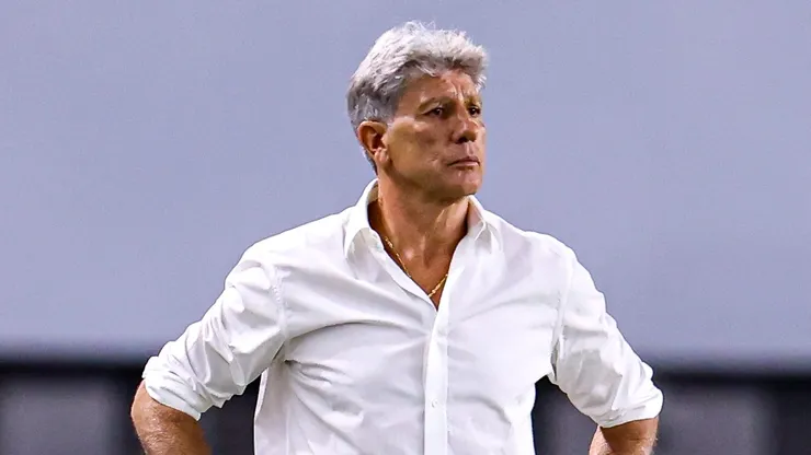 Renato Gaúcho técnico do Grêmio durante partida contra o Remo. Foto: Fernando Torres/AGIF