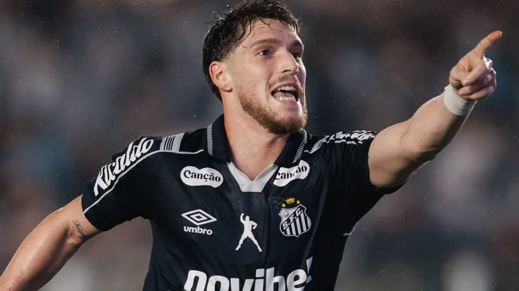 Argentino teve altos e baixos - Foto: Raul Baretta/Santos FC.