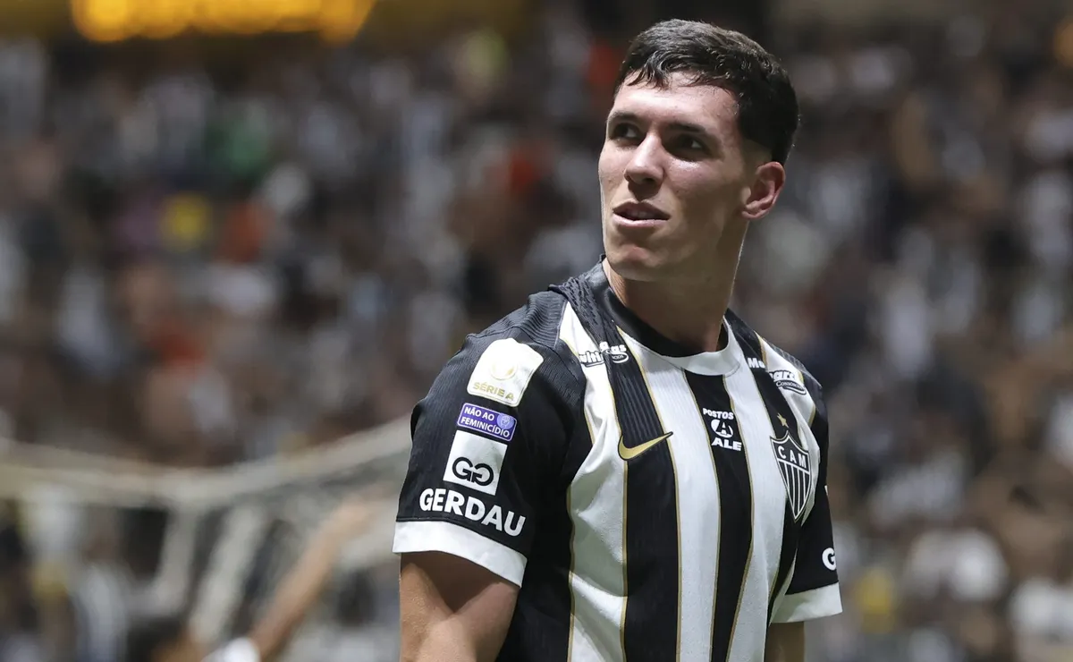 Domínguez explica importância de Thiago Borbas após atacante decidir em Atlético-MG x Santos