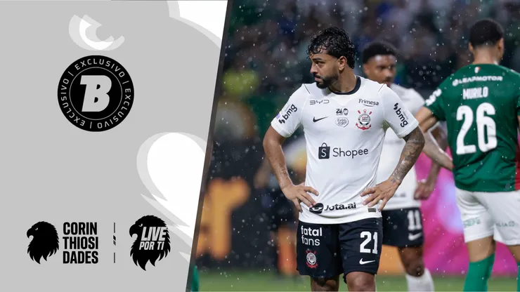 Bidu jogador do Corinthians durante partida contra o Palmeiras. Foto: Marcello Zambrana/AGIF