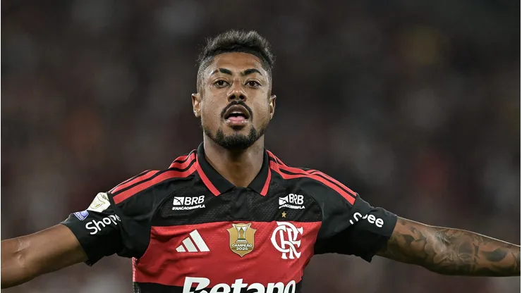 - Bruno Henrique jogador do Flamengo durante partida contra o Vitória