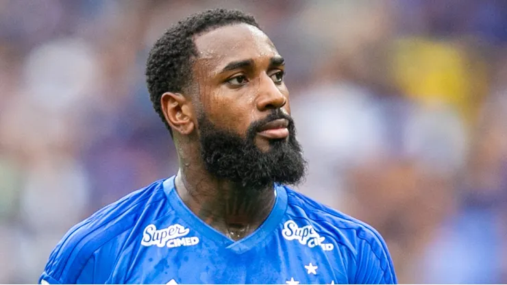 - Gerson jogador do Cruzeiro durante partida contra o Athletico-PR
