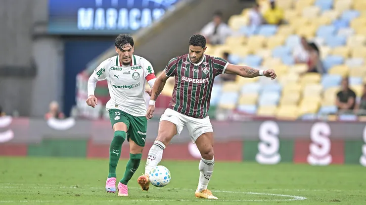 Fluminense e Palmeiras se enfrentam na semifinal da Libertadores. Foto: Thiago Ribeiro/AGIF