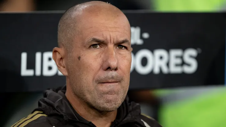Leonardo Jardim tecnico do Flamengo durante partida contra o Independiente del Valle no estadio Maracana pelo campeonato Copa Libertadores 2026.