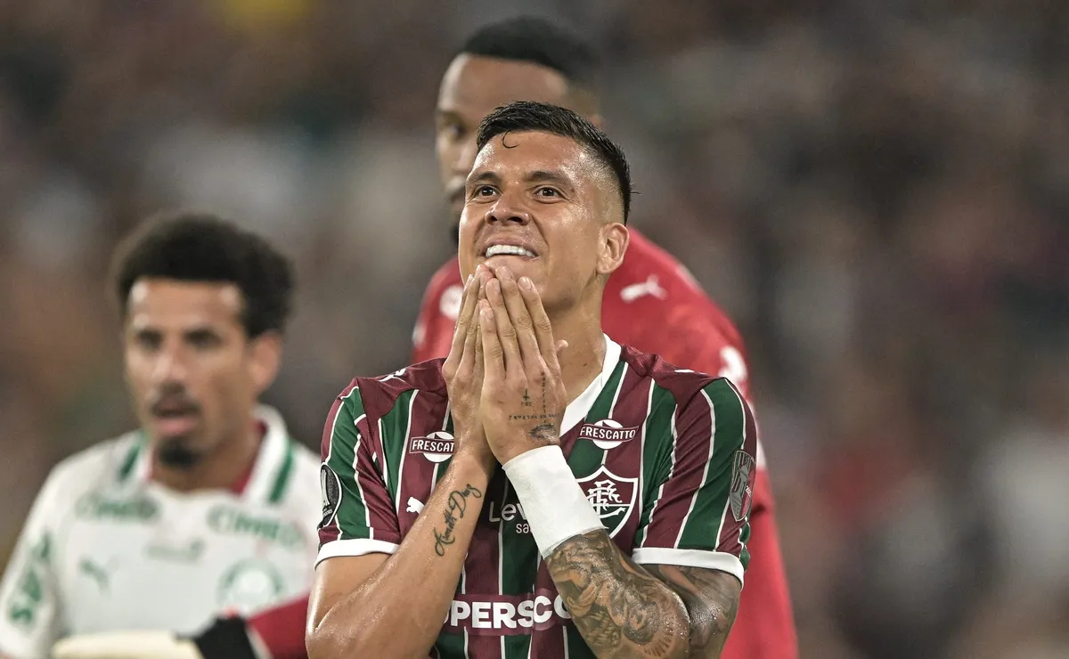 Fluminense perde para o Palmeiras por 2 a 1 no primeiro jogo da semifinal da Libertadores