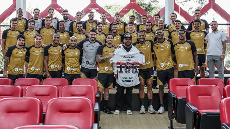 Luan se despediu do São Paulo - Foto: site oficial do São Paulo
