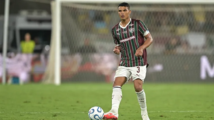 Thiago Silva durante partida contra o Palmeiras. Foto: Thiago Ribeiro/AGIF
