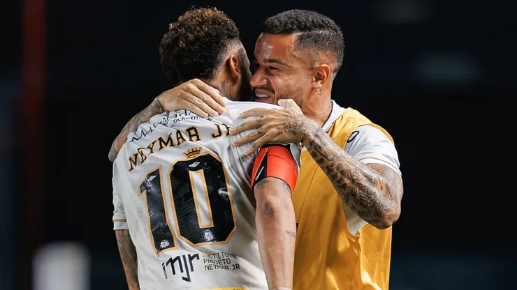 Neymar e Coutinho são amigos de longa data - Foto: Raul Baretta/Santos FC.