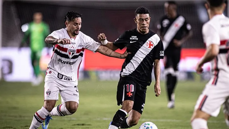São Paulo x Vasco. Foto: Matheus Lima/Vasco
