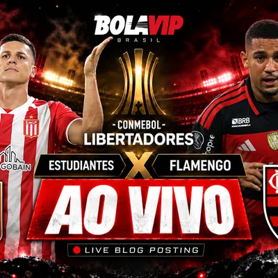 Flamengo empata sem gols com Estudiantes na Argentina