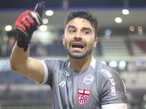 Exclusivo: Palmeiras monitora goleiro Matheus Albino, do CRB, para 2027