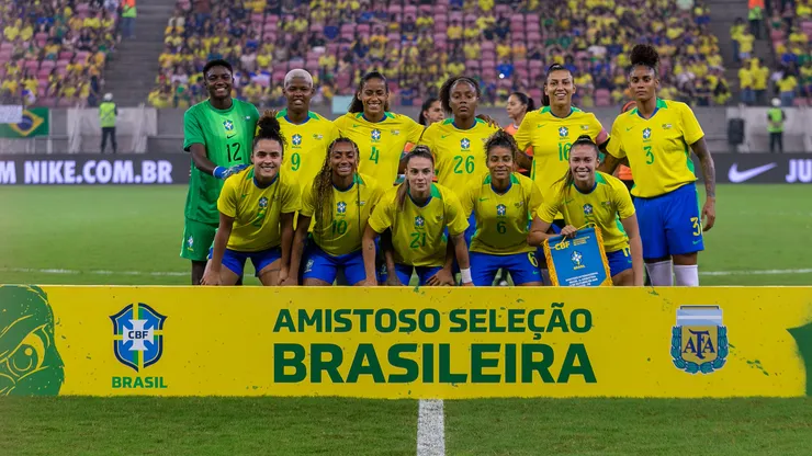 Seleção feminina realizou dois amistosos contra a Argentina no Brasil. Foto: Rafael Vieira/AGIF