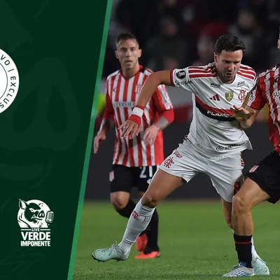 LiveVerde Imponente provoca Flamengo após empate com Estudiantes