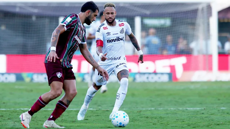 Fluminense x Santos. Foto: Mauricio De Souza/AGIF