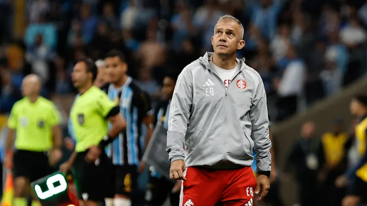 Eduardo Baptista lamentou a derrota do Inter. Roberto Vinicius/AGIF.