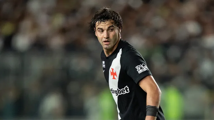 Sosa jogador do Vasco durante partida contra o Santa Fe. Foto: Jorge Rodrigues/AGIF