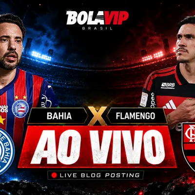 Flamengo vence Bahia e segue na liderança do Brasileirão