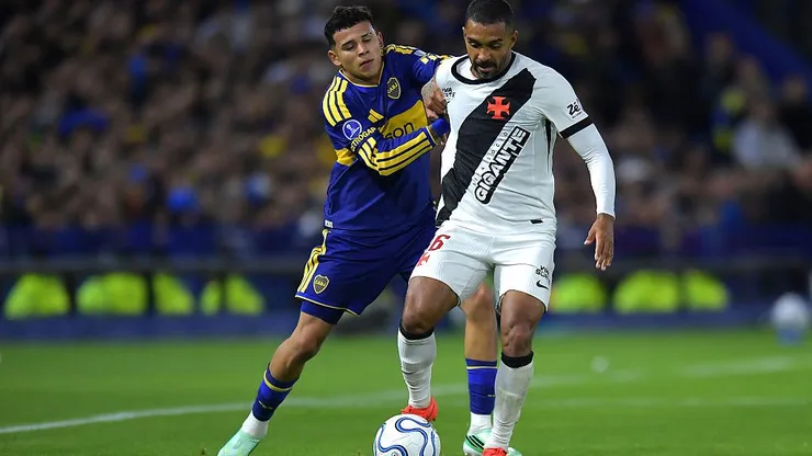 Vasco e Boca Juniors se enfrentam pela volta da semifinal da Copa Sul-Americana. Foto: Marcelo Endelli/Getty Images