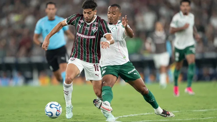 Palmeiras e Fluminense se enfrentam pela volta da semifinal da Libertadores. Foto: Jorge Rodrigues/AGIF