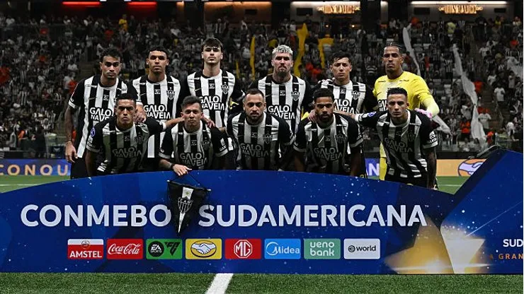 Atlético na Sul-Americana. Foto: Pedro Vilela/Getty Images