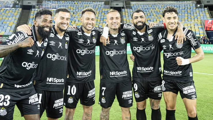 Santos montou um elenco de estrelas - Foto: Reinaldo Campos/Santos FC.