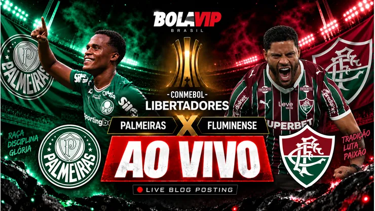 Palmeiras x Fluminense é transmitido ao vivo pelo Bolavip Brasil