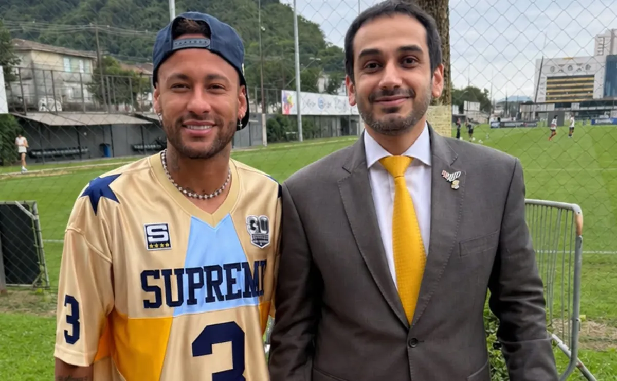 Santos recebe cônsul-geral dos Emirados Árabes no CT Rei Pelé, mas possível SAF não é debatida