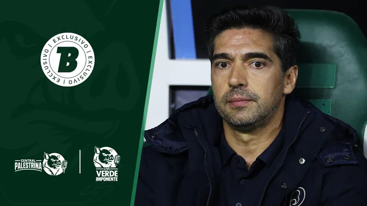 Abel Ferreira no Palmeiras. Foto: Alexandre Schneider/Getty Images