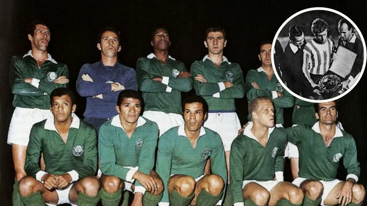 Palmeiras enfrentará Estudiantes em reedição de final da Libertadores de 1968, vencida pelo time argentino em Montevidéu - Fotos: Divulgação/Conmebol