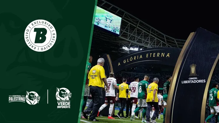Palmeiras na Libertadores. Foto: Ettore Chiereguini/AGIF