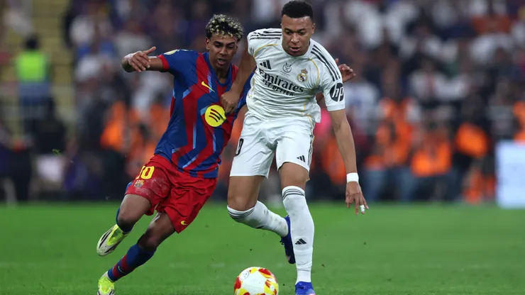 Barcelona x Real Madrid. (Photo by Yasser Bakhsh/Getty Images)