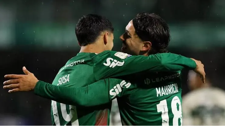 Sosa e Maurício brigam por vaga do suspenso Andreas Pereira contra o RB Bragantino - Foto: César Greco/Ag. Palmeiras