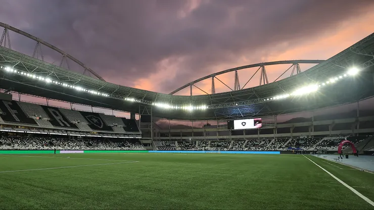 Vista geral dentro do Estádio Olímpico Nilton Santos antes da partida da 29ª rodada do Brasileirão 2026 entre Botafogo e Vasco. (Photo by Wagner Meier/Getty Images)