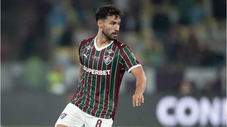Martinelli jogador do Fluminense durante partida contra o Independiente Rivadavia. Foto: Jorge Rodrigues/AGIF
