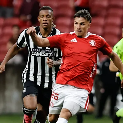 Botafogo perde por 3 a 0 para o Internacional