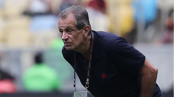 Luiz Eduardo Baptista, o BAP, presidente do Flamengo durante partida pelo Campeonato Brasileiro